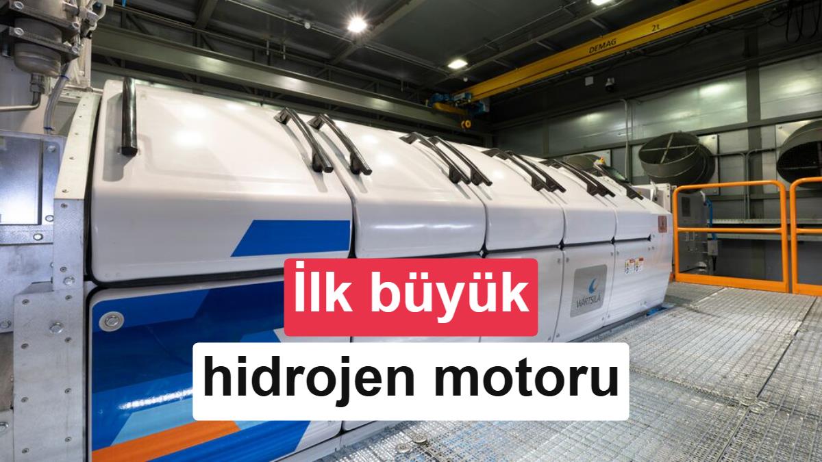 Dünyanın ilk büyük ölçekli hidrojen mekanizma hizmete girdi