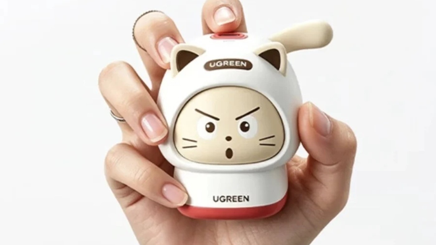 Ugreen kedi tasarımlı şarj adaptörü duyurdu
